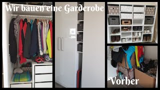 Wir bauen eine Garderobe