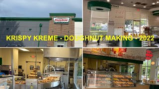 Krispy Kreme Shop Doughnuts Making Machine 2022 | Irene Baby | Olivia Rose | Atlanta | USA vlogs