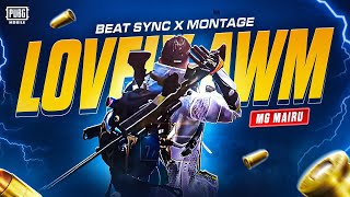 Lovely 🥀 AWM Lobby Edit 🫶🥀 | BEAT SYNC MONTAGE | MG MAIRU