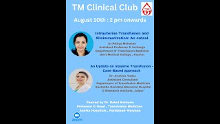 TM CLINICAL CLUB AUGUST 2023