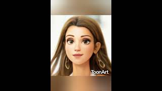 Rania de Jordania en caricatura #viral #royal #suscribete