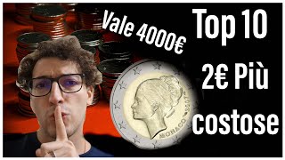 TOP 10  monete 2€ Più COSTOSE AL MONDO