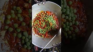 creamy matar paneer asmr cooking recipe | Healthy and tasty #asmr #food #viral #shorts #cooking