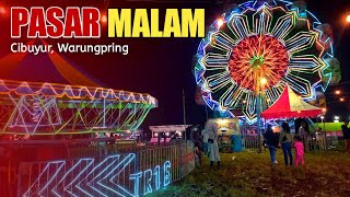 Meriah ‼️ada Pasar Malam di lapangan Desa Cibuyur