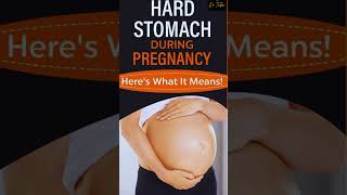 Is Your Pregnant Belly Rock Hard? What You NEED to Know! #pregnancy #hard #stomach