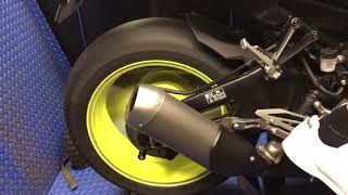 Yamaha MT10 Exhaust Derestricted and Launch Control by Mokim