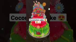 Cocomelon cake 🎂😋 #cakeideas #cocomelon #youtube #shorts #viral