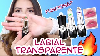 Este Labial Transparente Cambia de COLOR! 😮💄 Lo Ponemos A Prueba  👄 | Scarleths Beauty Box