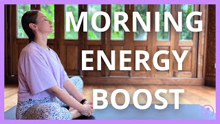 15-Min Morning Yoga Boost | Stretch, Strengthen & Meditate