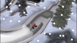 SLED A MOUNTAIN ON A BOB