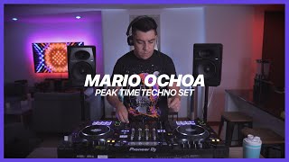 Mario Ochoa | Live @ Home | Peak Time Techno Set