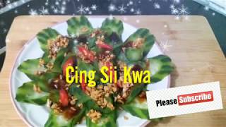 Resep / Cara """" Cing Sii Kwa """" Chinese food