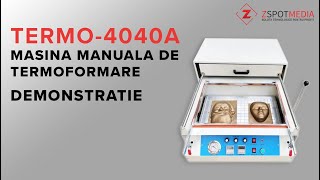 Masina termoformare Termo-4040A fara functie blow