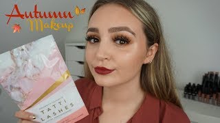 GRWM - Glam Autumn Makeup Look ft. Tatti Lashes