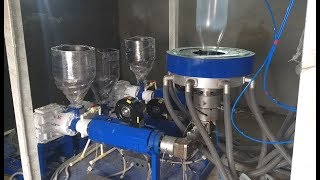 Three Layer Blown Film Plant made by Ruby Plastic Machinery