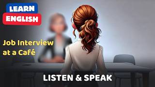 Job Interview at a Café | English Stories | English Listening Skills - Speaking Skills