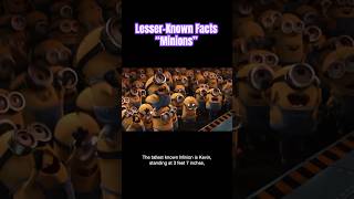 Lesser-Known Facts “Minions” #shorts