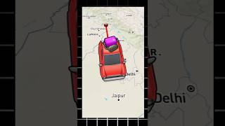 (Day 8) Map animation in mobile 🗺️🌍#shorts