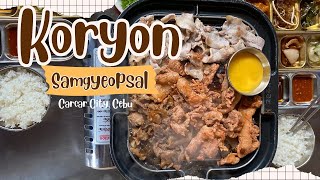 Koryon Samgyeopsal Restaurant in Carcar City, Cebu