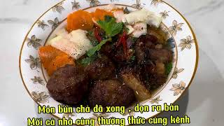 Vietnam Mama Cooking / bún chả , món ăn không thể bỏ qua, mỗi khi có dịp đến Hà Nội