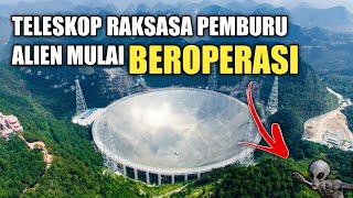 alat china yang bisa mendeteksi keberadaan alien dengan teleskop terbesar di dunia l china hari ini