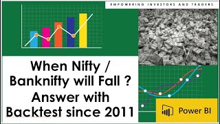 When the Nifty / Bank Nifty will fall ?  Know the answer with backtest since 2011 !