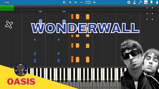 Wonderwall Piano Tutorial | Oasis | Wonderwall Karaoke | Rishabh D A