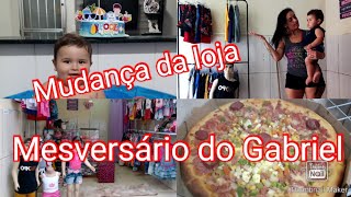 #Vlog / Mudança da loja / Mesversário do Gabriel de 10 meses/ coloquei meu bebê na creche.