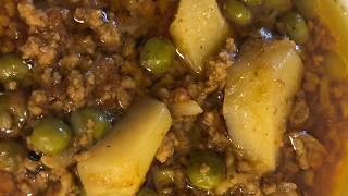 Alo qeema recipe | Dhaba Style Aloo Qeema | Qeema Aloo | Mutton Mince