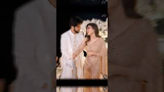 Iqra kanwal with husband nikkah anniversary celebration #iqrakanwal #sistrology #areebparwaiz