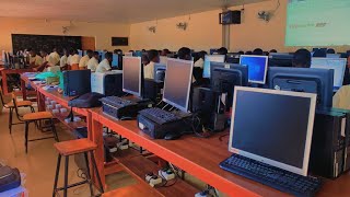 S.1 East Makindye S.S, Word processing Lesson