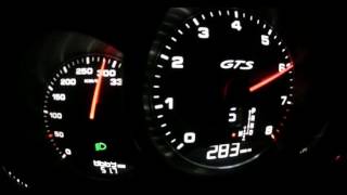 Acceleration Test Porsche Panamera GTS 0-315 km⁄h