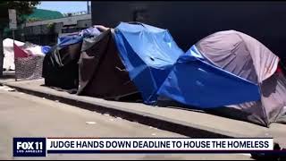 Los Angeles skid row homeless must be offered housing by October 2021