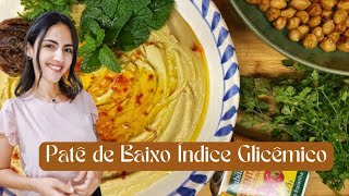 Receita rápida de patê - Hommus de Grão-de-bico com Tahine.