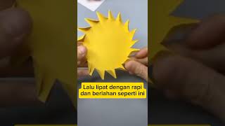 sun origami a simple game to make