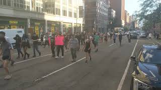 Black Lives Matter march up 6th Ave (NYC)