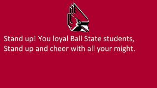 Ball State University Secondary Fight Song, "Victory March"