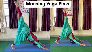 Morning Yoga Flow | Every Morning Yoga Routine | @yogaanytime_with_NK