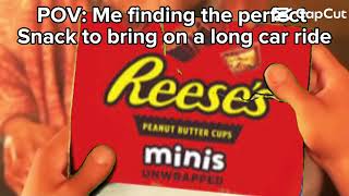 When I find the perfect snack for a long car ride #reses #meme