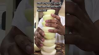 I built an onions tower...#memes #funny #tiktok #comedy #shorts #short #youtubeshorts