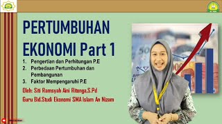 PERTUMBUHAN EKONOMI PART 1 || EKONOMI - KELAS XI