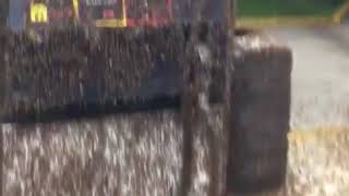 Footage shows a massive mayfly swarm at a Louisiana gas station