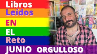 JUNIO ORGULLOSO ⎮ Libros LGTBIQ+ Leídos en Junio 🌈 📚 ⎮ JUNIO LGBT 🏳️‍🌈