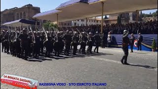 RASSEGNA VIDEO: BRIGATA SASSARI A ROMA, 2 GIUGNO 2018