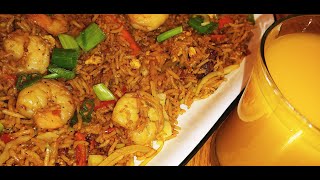 How to Make Shrimp Fried Rice with Vegetables | How to Make Chinese Shrimp Fried Rice | Anees