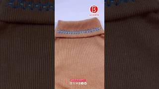 Sweater high collar to low collar Part 01