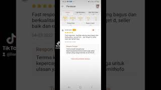 Testimonial kepuasan customer yang berbelanja di Lian Lee Buddhistarts