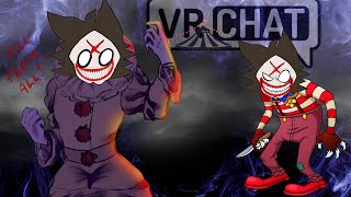 THE CIRCUS IS HERE!! EVIL CLOWEN! TROLLING PEOPLE!!! IN RANDOM WORLDS |  VRChat