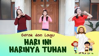 HARI INI HARINYA TUHAN | Lagu Natal Sekolah Minggu