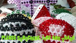 Making beaded coin purse Part 1,beaded and  craft fashion